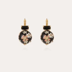 Boucles d'oreilles Décalco dorées