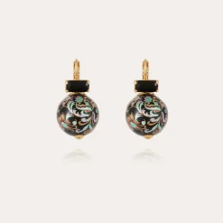 Boucles d'oreilles Décalco dorées