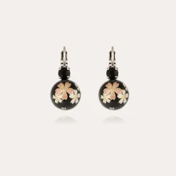 Boucles d'oreilles Décalco mini argentées