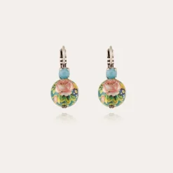 Boucles d'oreilles Décalco mini argentées