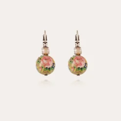 Boucles d'oreilles Décalco mini argentées