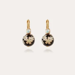 Boucles d'oreilles Décalco mini dorées