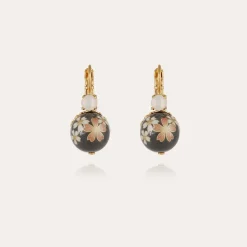 Boucles d'oreilles Décalco mini dorées