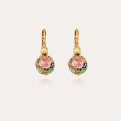 Boucles d'oreilles Décalco mini dorées