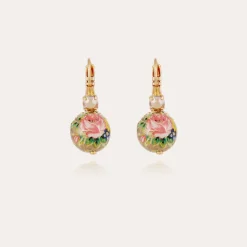 Boucles d'oreilles Décalco mini dorées