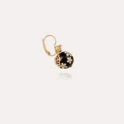 Boucles d'oreilles Décalco mini dorées