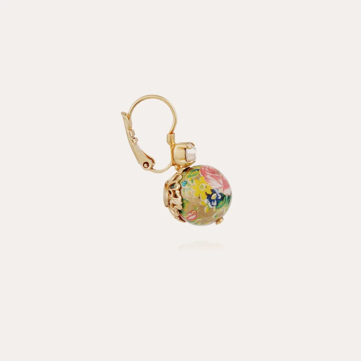 Boucles d'oreilles Décalco mini dorées