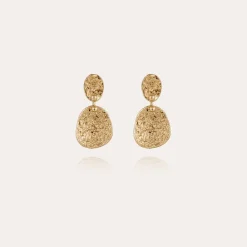 Boucles d'oreilles Eclipse petit modèle dorées