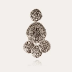 Boucles d'oreilles Eclipse Sequin petit modèle argentées