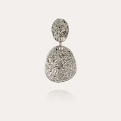 Boucles d'oreilles Eclipse petit modèle argentées