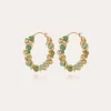 Boucles d'oreilles Eurydice petit modèle dorées