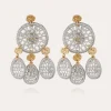 Boucles d'oreilles Fanfaria petit modèle dorées