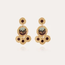 Boucles d'oreilles Illusion dorées