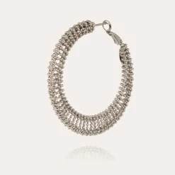 Boucles d'oreilles Izzia très grand modèle argentées