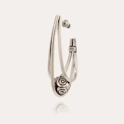 Boucles d'oreilles Jupi argentées