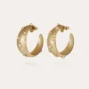 Boucles d'oreilles Leontia petit modèle dorées