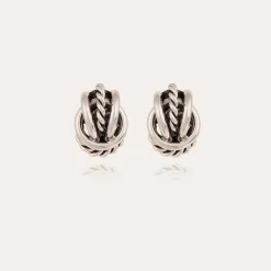 Boucles d'oreilles Lilou argentées