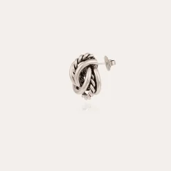 Boucles d'oreilles Lilou argentées