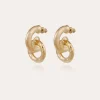 Boucles d'oreilles Lizette dorées