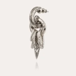 Boucles d'oreilles Lizza argentées