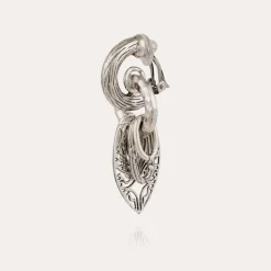 Boucles d'oreilles Lizza argentées