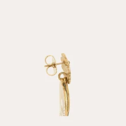 Boucles d'oreilles Love dorées