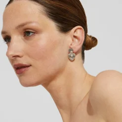 Boucles d'oreilles Love mini argentées