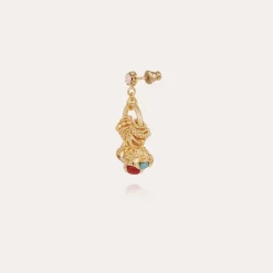 Boucles d'oreilles Lucce Maranzana dorées
