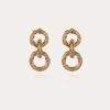 Boucles d'oreilles Maille Ariane dorées