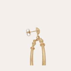 Boucles d'oreilles Maranzana dorées