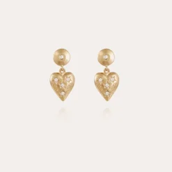 Boucles d'oreilles Meli petit modèle dorées