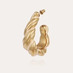 Boucles d'oreilles Meltem dorées