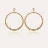 Boucles d'oreilles Mimi dorées