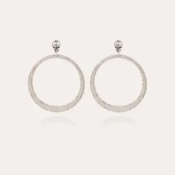 Boucles d'oreilles Mimi petit modèle argentées