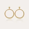 Boucles d'oreilles Mimi petit modèle dorées