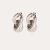 Boucles d'oreilles Minori argentées