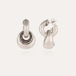 Boucles d'oreilles Minori argentées