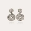 Boucles d'oreilles Onde Lucky mini argentées