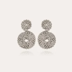Boucles d'oreilles Onde Lucky mini argentées