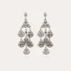 Boucles d'oreilles Orferia petit modèle argentées