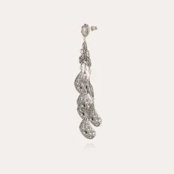 Boucles d'oreilles Orferia grand modèle argentées