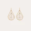 Boucles d'oreilles Orphée mini dorées