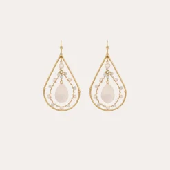 Boucles d'oreilles Orphée mini dorées
