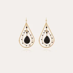 Boucles d'oreilles Orphée mini dorées