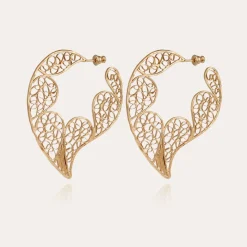 Boucles d'oreilles Paule dorées