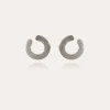 Boucles d'oreilles Poni argentées