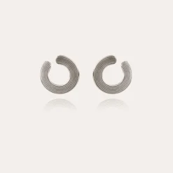 Boucles d'oreilles Poni argentées