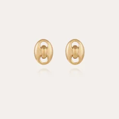 Boucles d'oreilles puces Cophea mini dorées