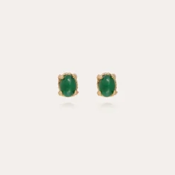 Boucles d'oreilles puces Lucce dorées