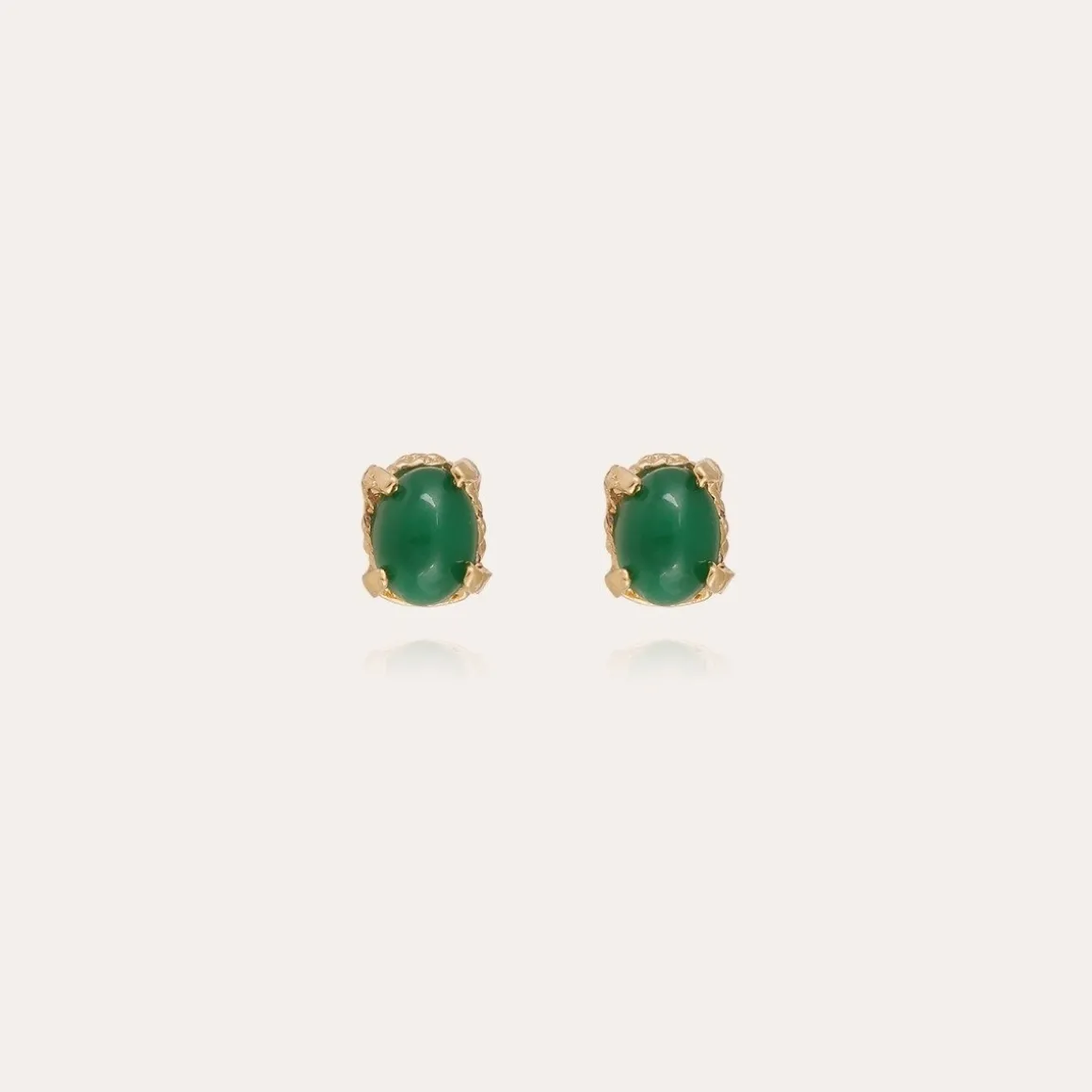 Boucles d'oreilles puces Lucce dorées